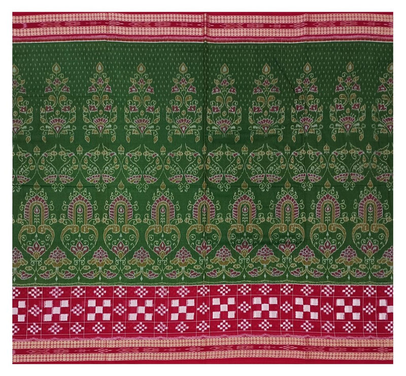 Sambalpuri cotton saree with blouse piece