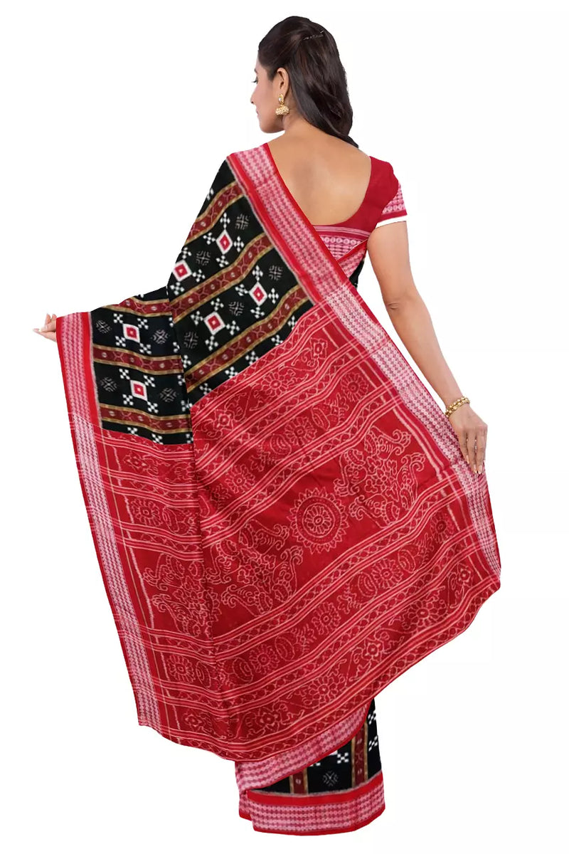 Pasapali design Sambalpuri cotton saree