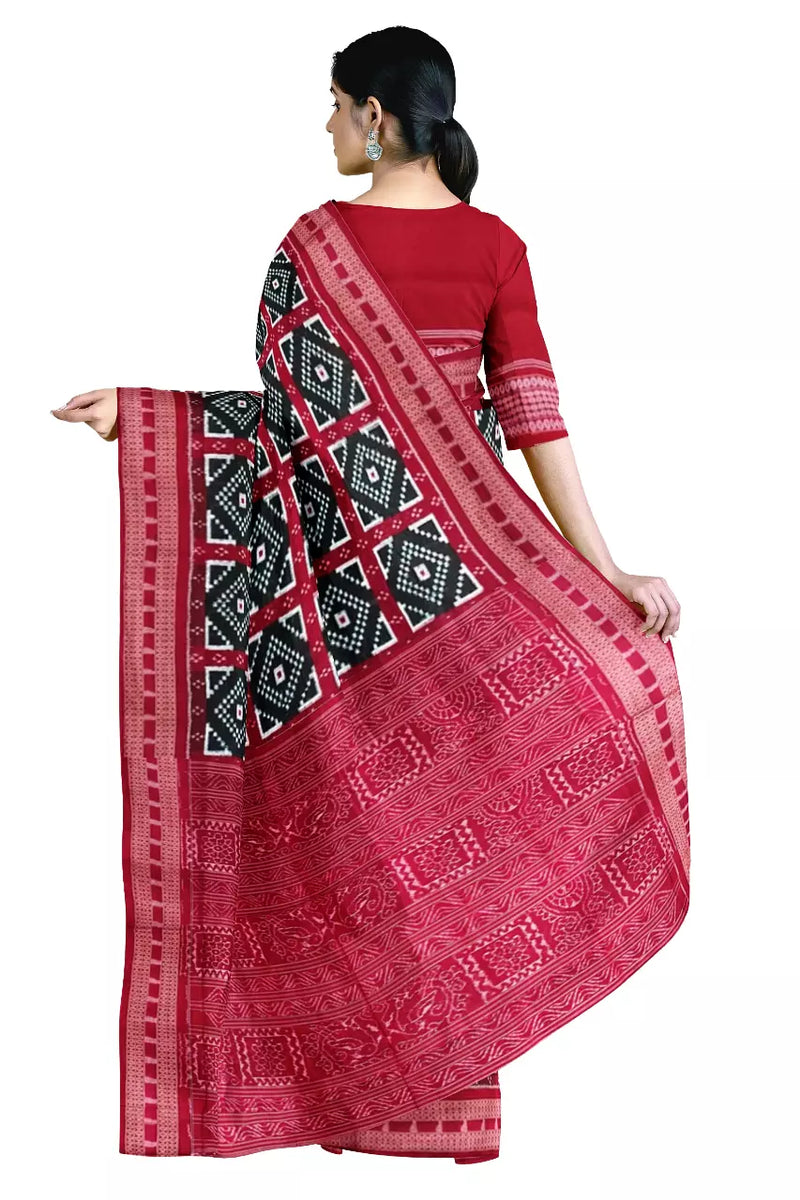 Pasapalli design sambalpuri cotton saree