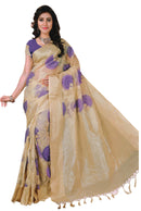 GADWAL SILK SAREE-Fancy Sarees-OdiKala Fancy Store-PURPLE GOLD-OdiKala
