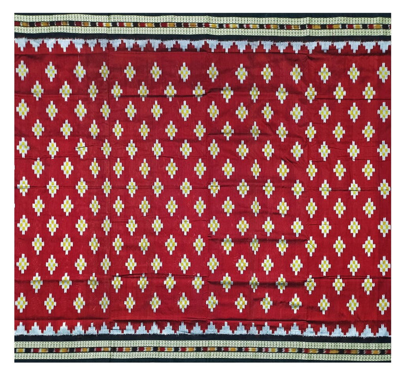 Sambalpuri silk saree with blouse piece