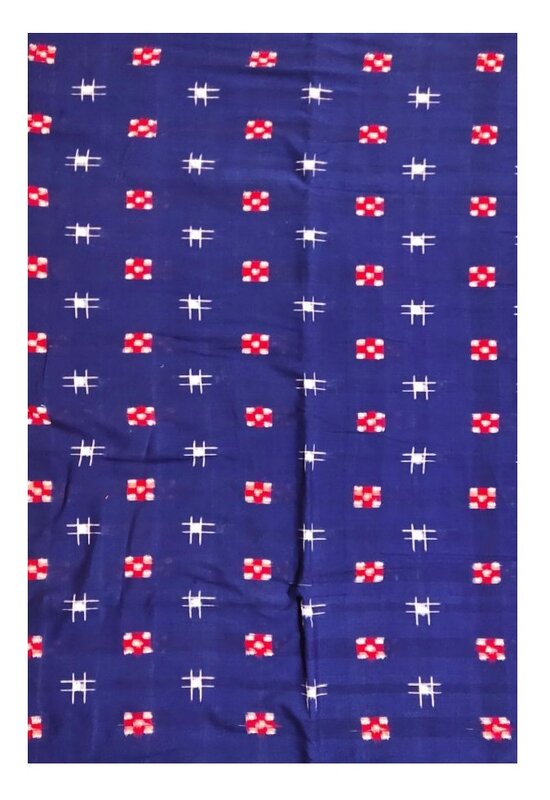 Sambalpuri Cotton Kurti/Kurta Material. Options : 2.5 mtr and 2 mtr